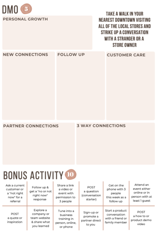 DMO Planner